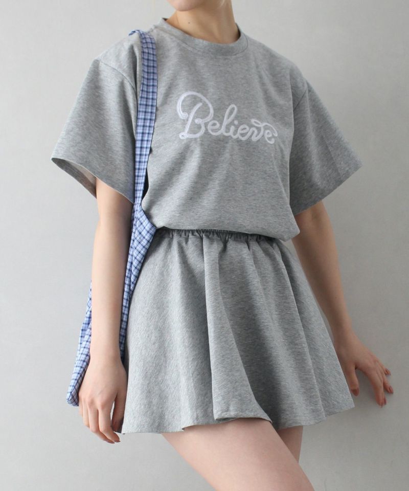Libelice セットアップ 刺繍白 キャット刺繍セットアップ | レディース服・レディース