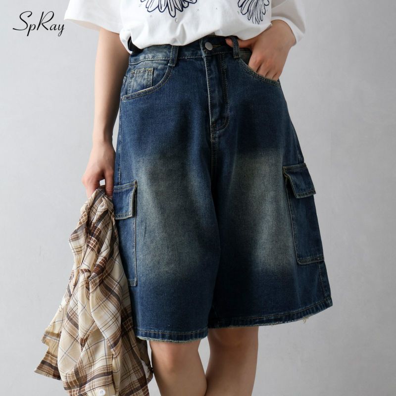 Y/PROJECT デニムハーフパンツ ZIPワイドハーフデニムパンツ – WEGO ONLINE STORE
