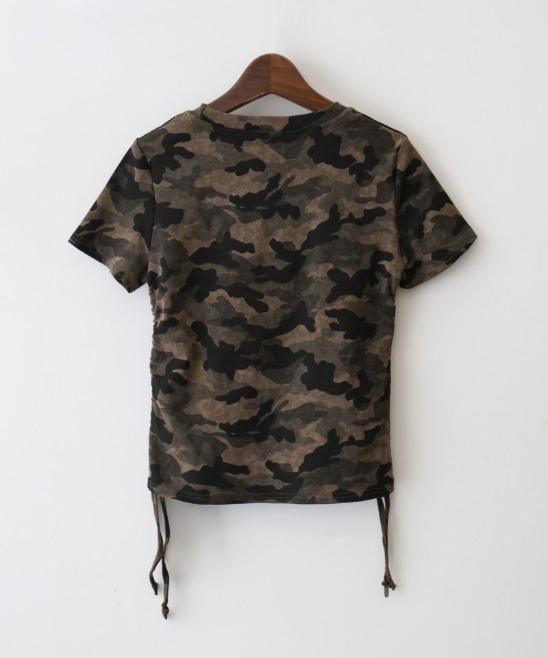 SCULPTOR 迷彩 トップス Tシャツ sculptor クロップ Tシャツ 迷彩 韓国 60% MUSINSA - メルカリ