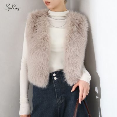 【新品】ELLIE ファーショートベスト【BEIGE】 ファーショートベスト【BEIGE】 – ELLIE