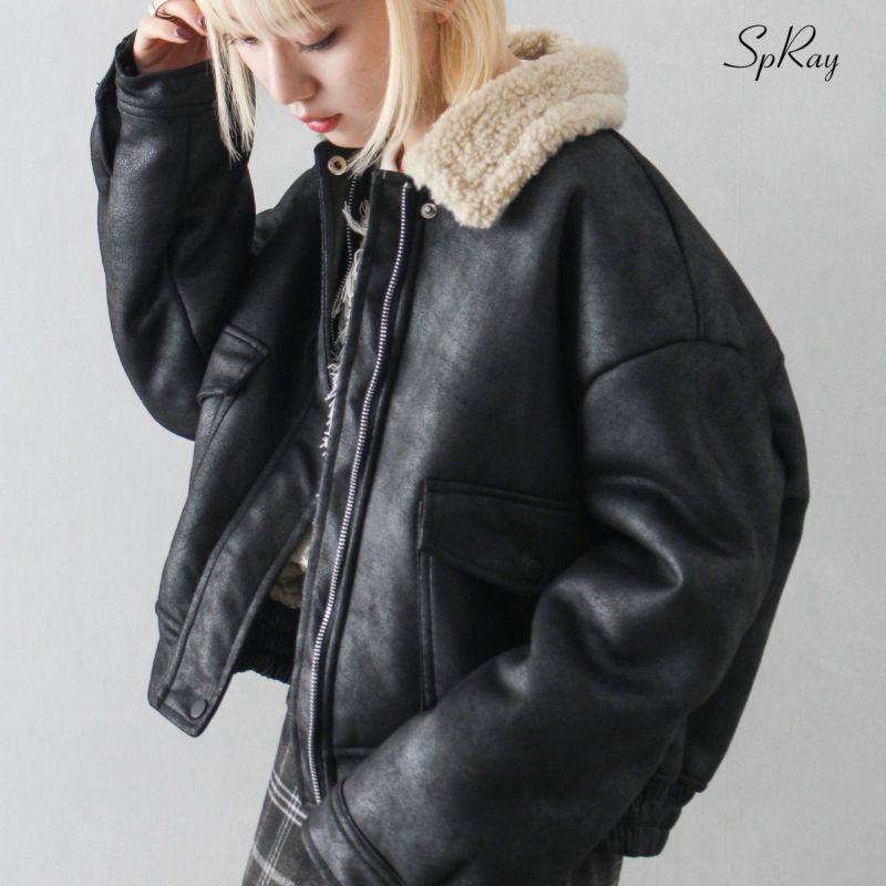 クロップドフェイクムートン | SpRay