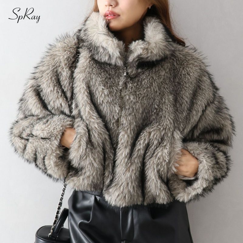 MIXファースタンドジップブルゾン | SpRay